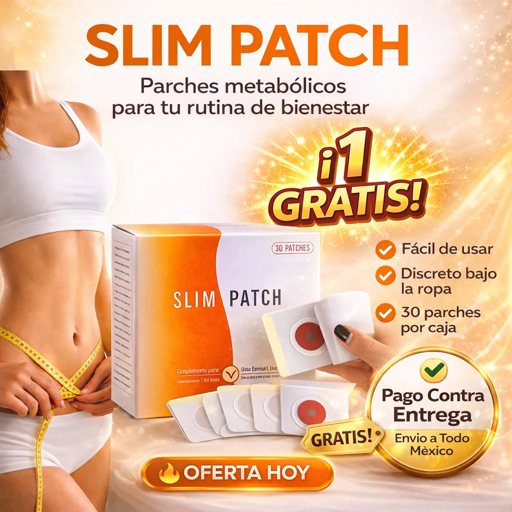 2 Cajas Slim Patch Parches Metabólicos (60pz)