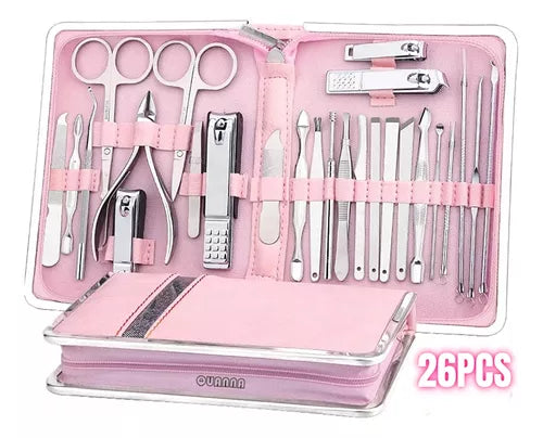 SET DE CORTAUÑAS PROFESIONAL PARA MANICURA Y PEDICURA