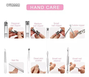 SET DE CORTAUÑAS PROFESIONAL PARA MANICURA Y PEDICURA