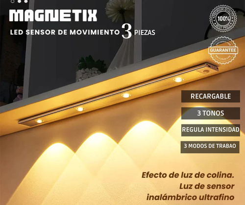 LED SENSOR DE MOVIMIENTO MAGNETIX