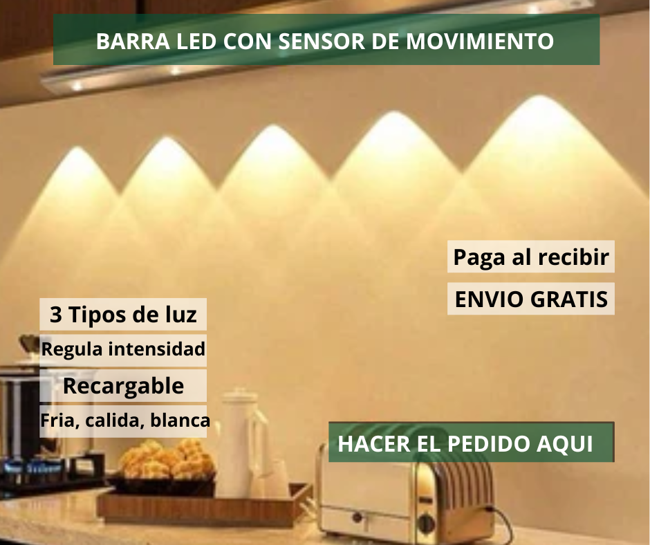 LED SENSOR DE MOVIMIENTO MAGNETIX