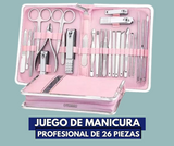 SET DE CORTAUÑAS PROFESIONAL PARA MANICURA Y PEDICURA