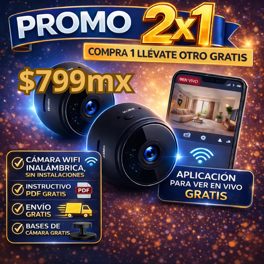 CAMARA SEGURIDAD COMPACTA 2x1