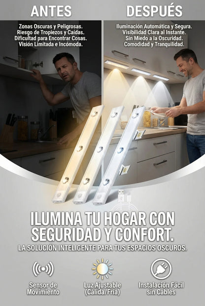 LED SENSOR DE MOVIMIENTO pack 3pz