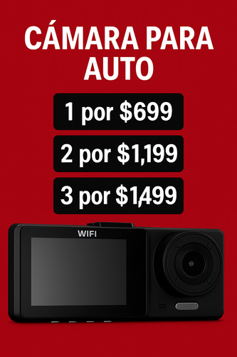 CAMARA PARA AUTO HD