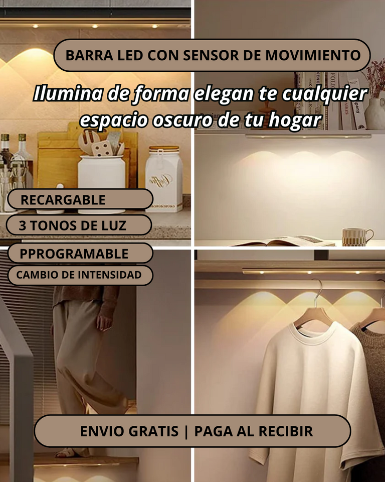 LED SENSOR DE MOVIMIENTO MAGNETIX