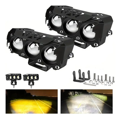 FARO LED AUXILIAR PARA VEHICULO 2X1