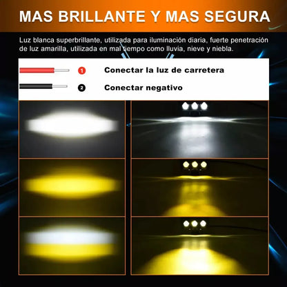 FARO LED AUXILIAR PARA VEHICULO 2X1