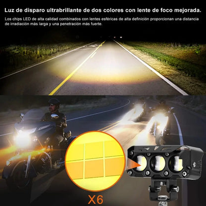 FARO LED AUXILIAR PARA VEHICULO 2X1
