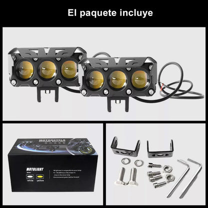 FARO LED AUXILIAR PARA VEHICULO 2X1