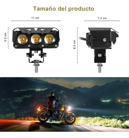 FARO LED AUXILIAR PARA VEHICULO 2X1