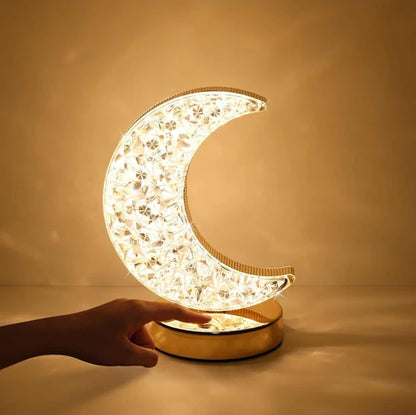 Lampara LED de Mesa (Media Luna y Estrella)
