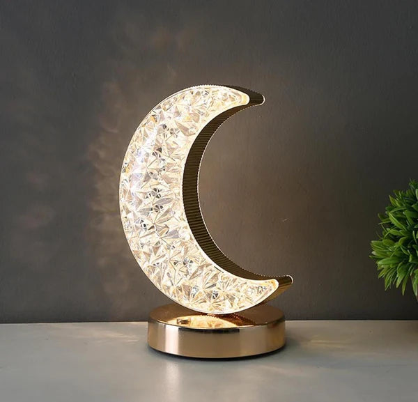Lampara LED de Mesa (Media Luna y Estrella)