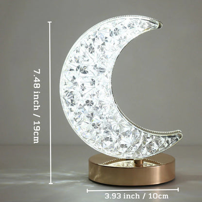 Lampara LED de Mesa (Media Luna y Estrella)