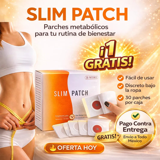 2 Cajas Slim Patch Parches Metabólicos (60pz)