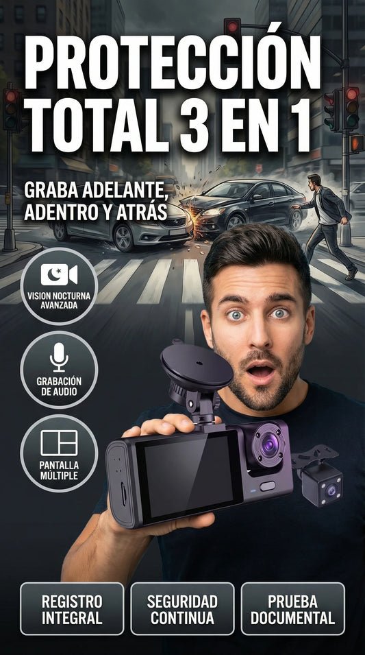 Camara HD 3 en 1