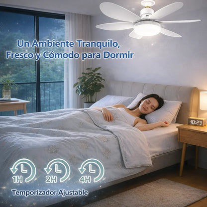 FOCO LED VENTILADOR + Control