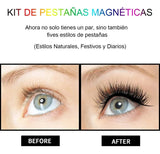 Set Eyeliner y Pestañas Magnéticas