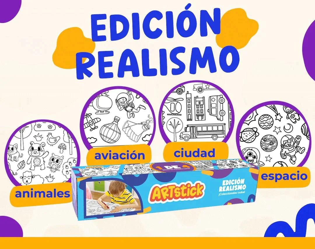 ROLLOS DE DIBUJO INFANTIL