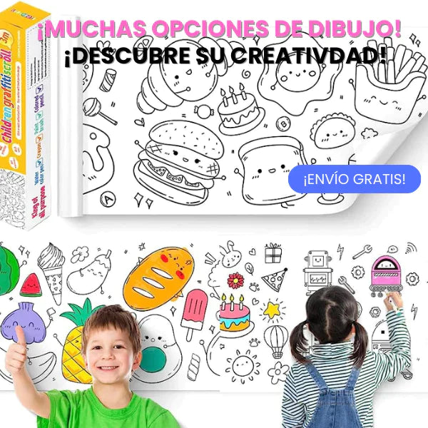 El mejor regalo para los niños - Rollo de dibujo infantil