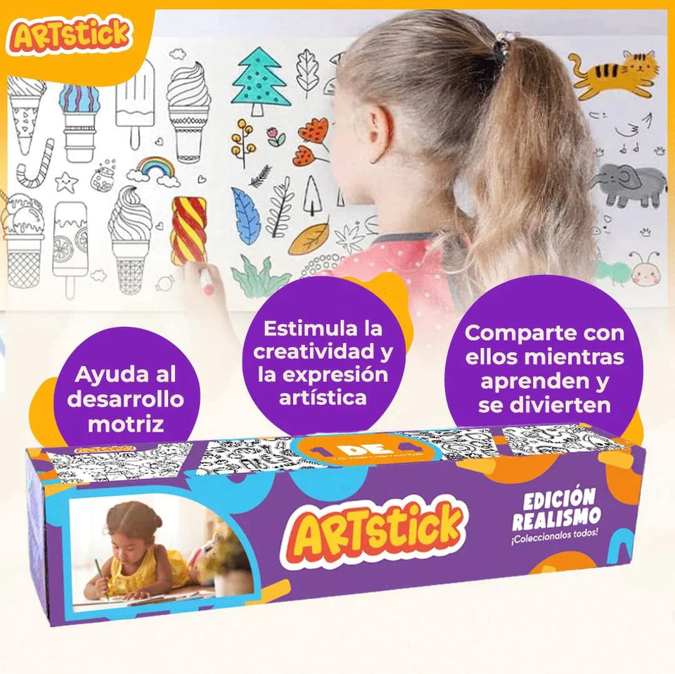 El mejor regalo para los niños - Rollo de dibujo infantil